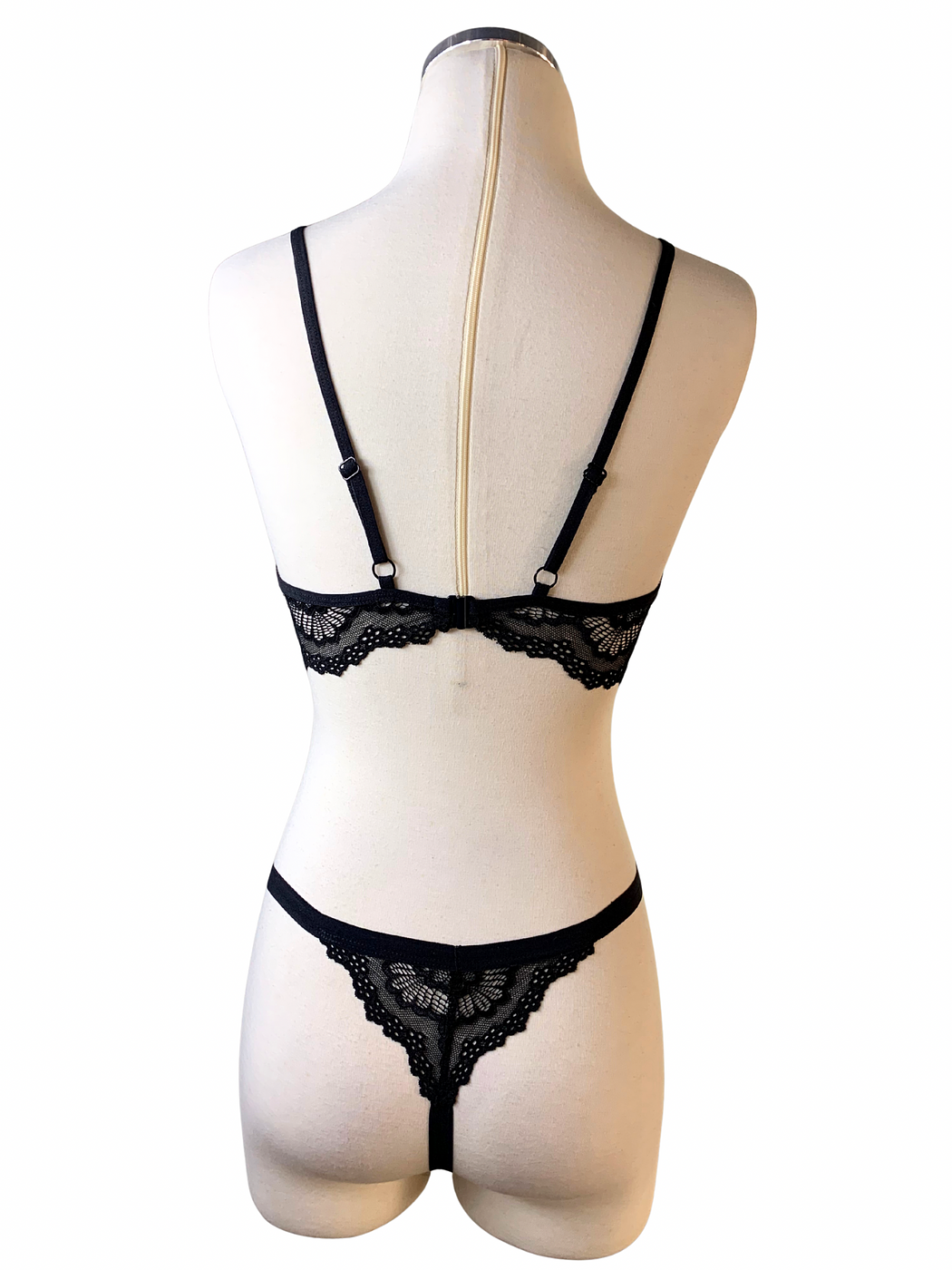 Naked Intention Black Lingerie Set - Image 3