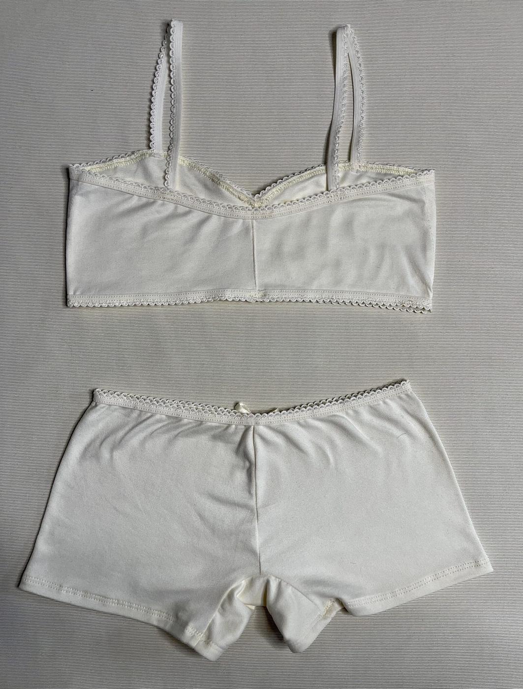 Vanilla Fancy KID Short & Bra - Image 2