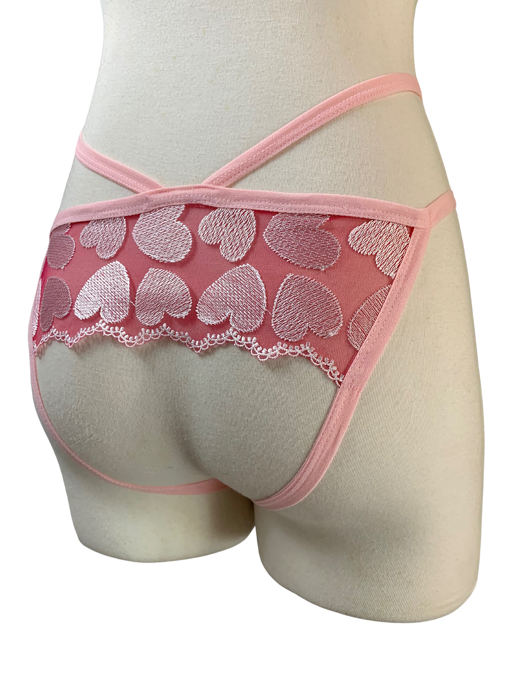 Candy Heart Crotchless Panty - Image 2