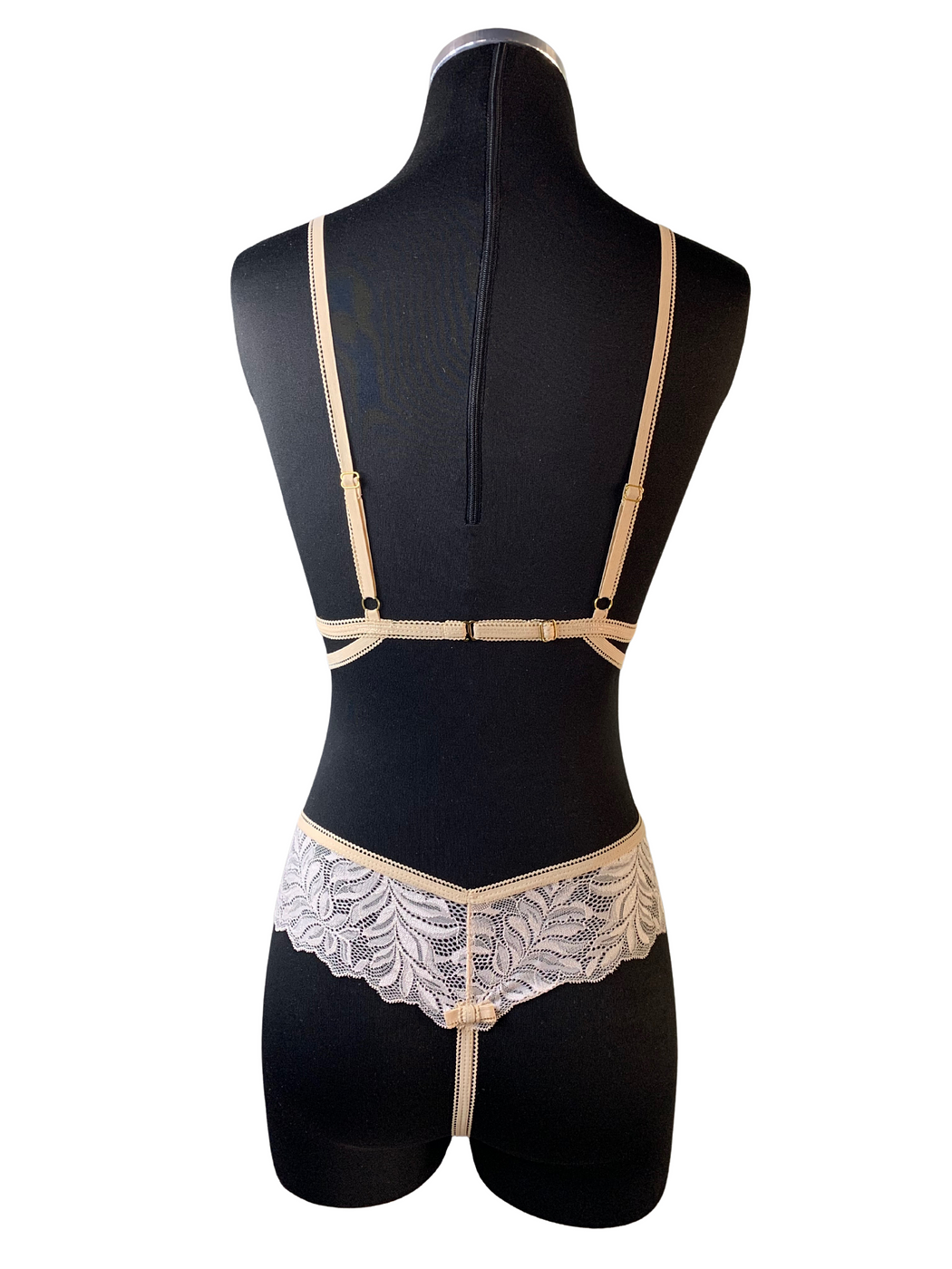 Chicness On Point Nude Lingerie Set - Image 2