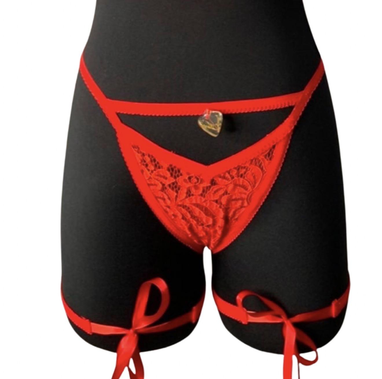 In a Heartbeat Garter Thong - Image 2