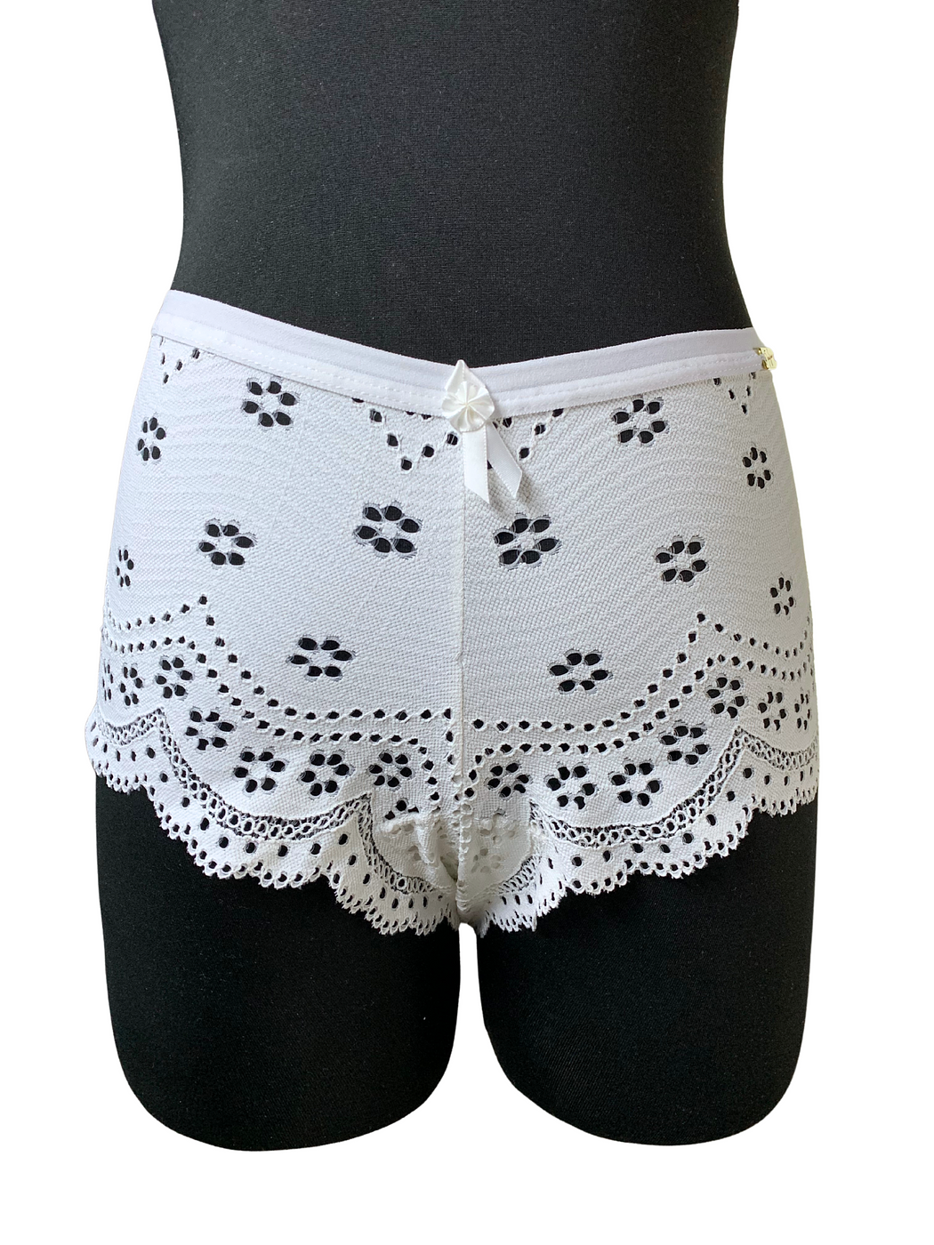 Covered Cheeky White Panty