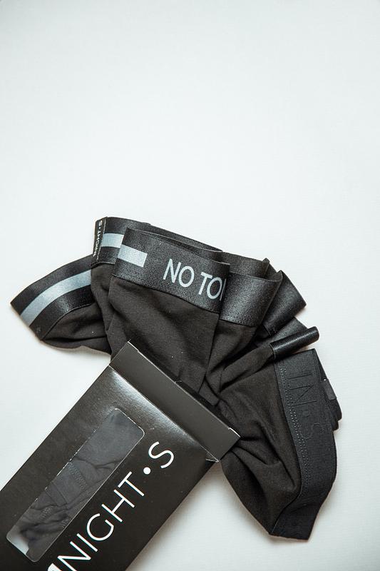 3 Pack Black Cotton Trunks