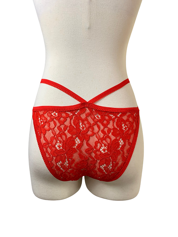 Red Lace Signature Panty