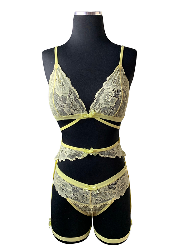 Sunshine on Point Garter Set