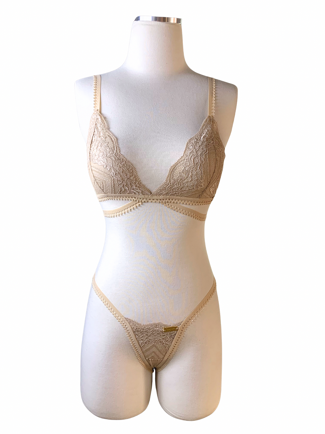 Veronica Nude Lingerie Set