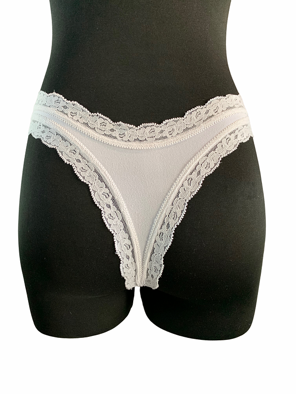 Daily Use White Thong