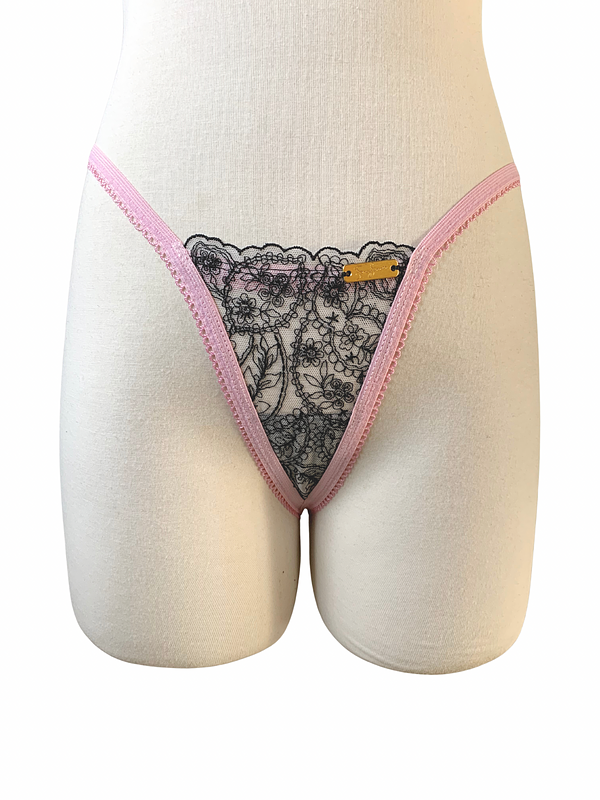 Veronica Color Block Thong