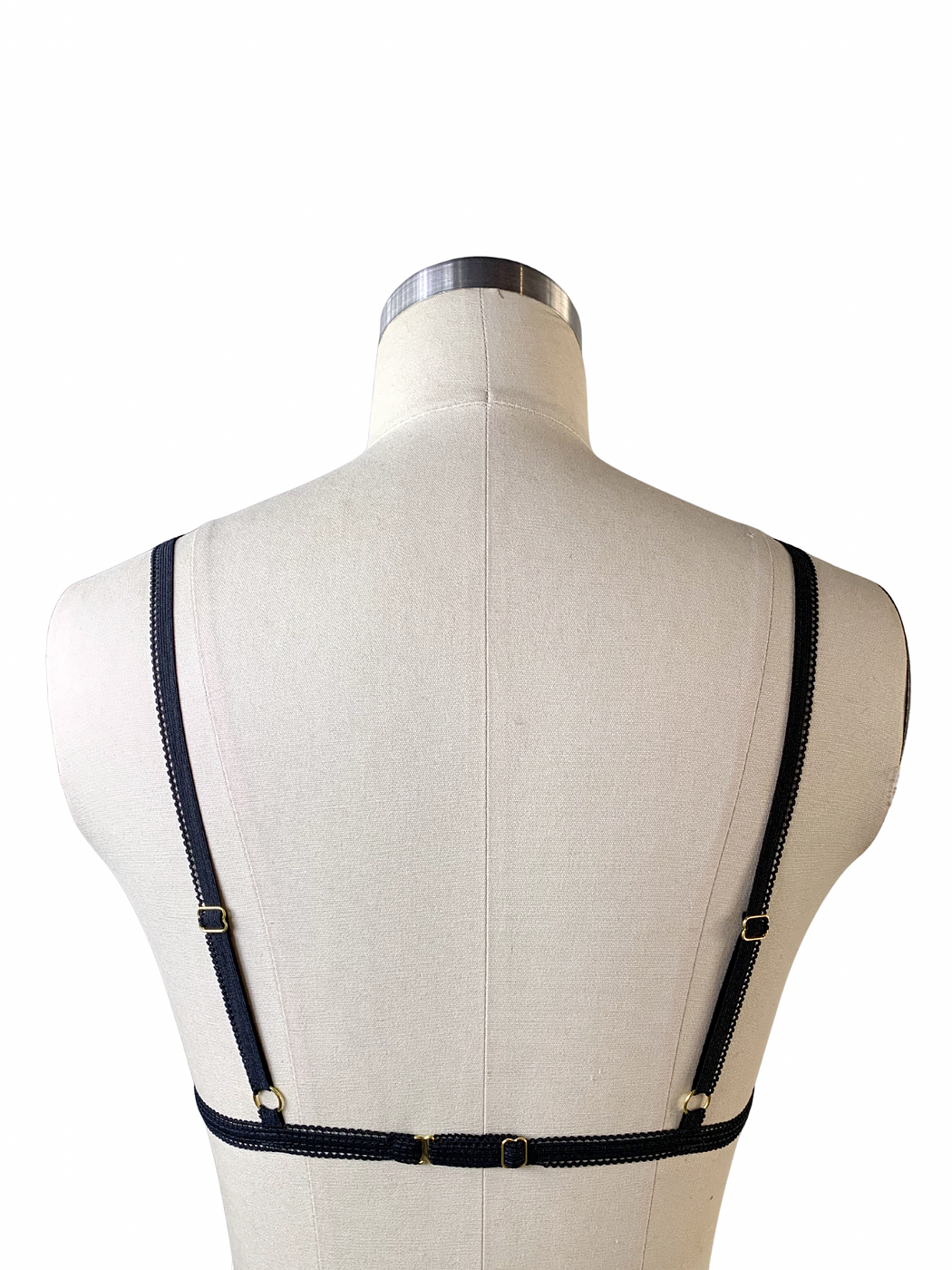 Bralette de Algodón Básico Negro - Image 2
