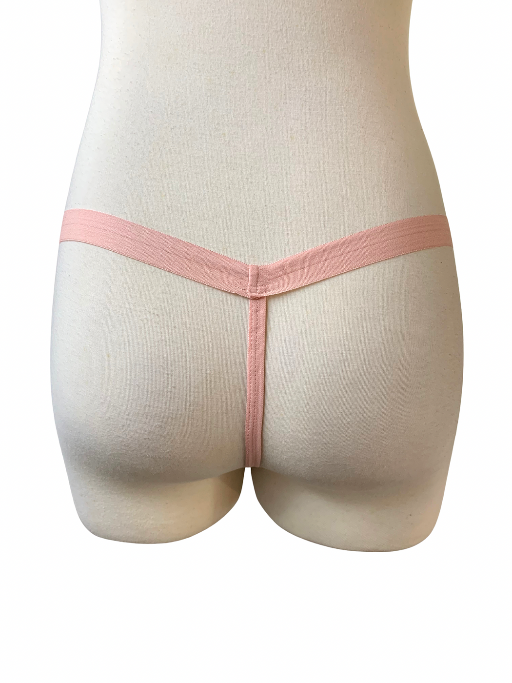 Seamless Workout Color Block Thong - Image 3