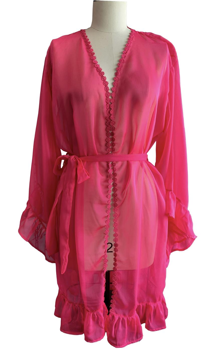 Casual Joy Pink Kimono