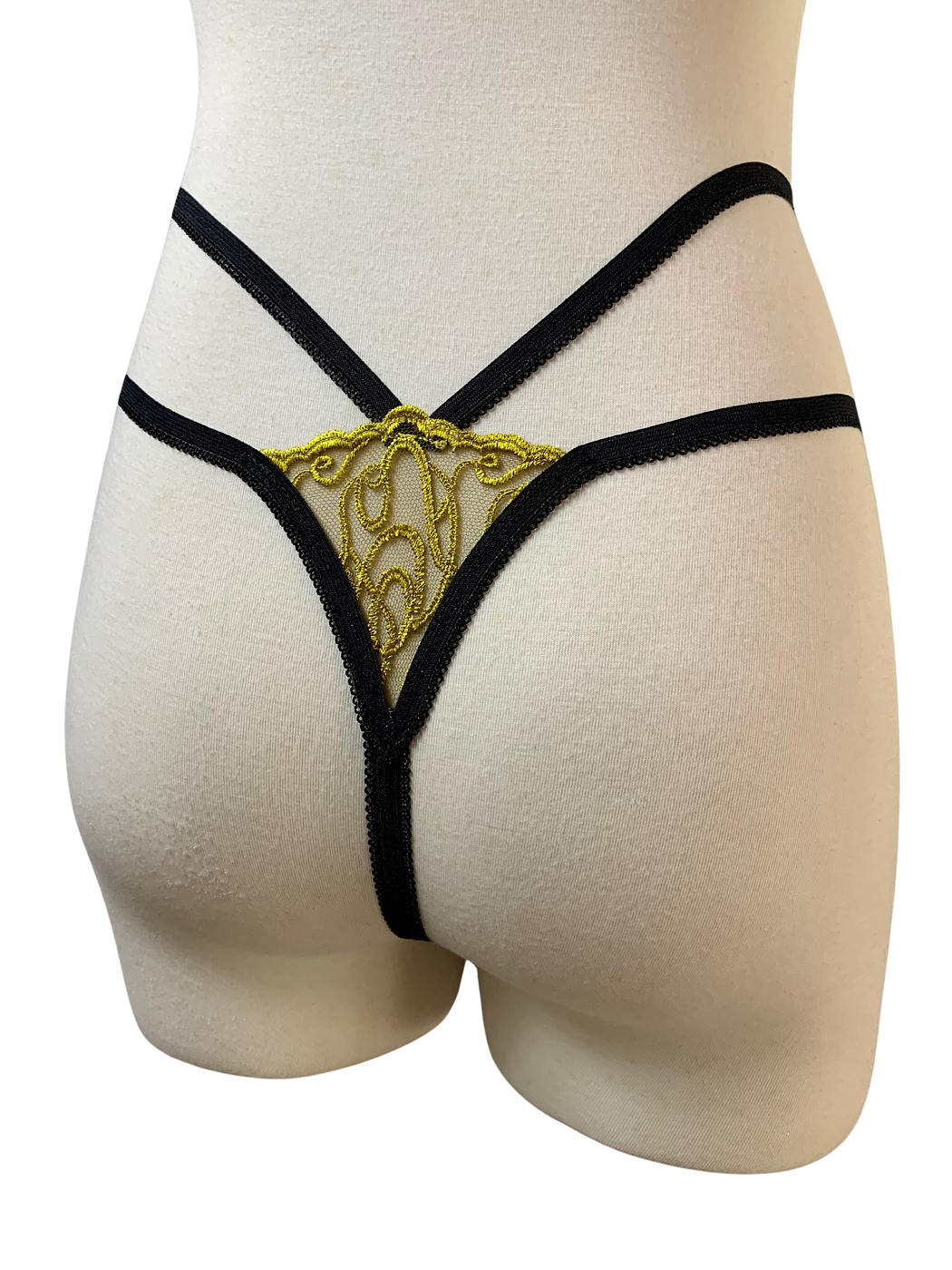 Goldish Slip + Thong - Image 3