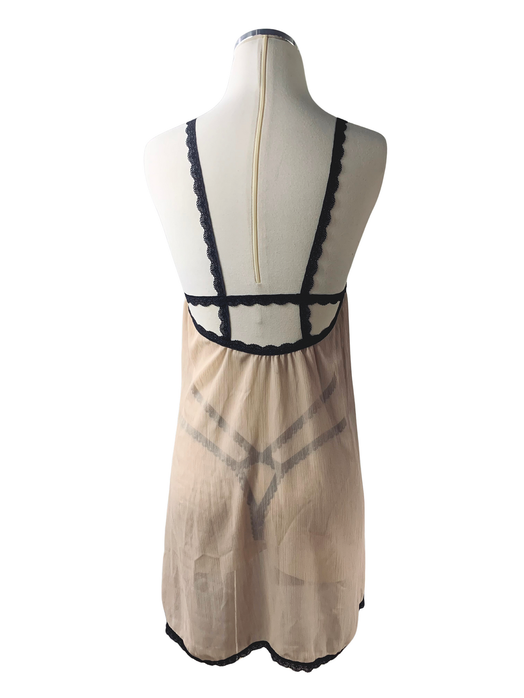 Nude & Black Slip + Black Thong Set - Image 2